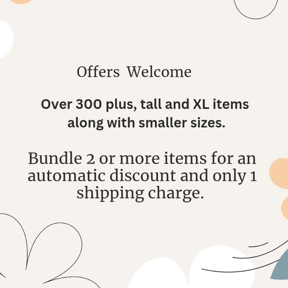 BUNDLE DISCOUNT ON 2 OR MORE ITEMS, 1 SHIPPING FEE. - Picture 1 of 1